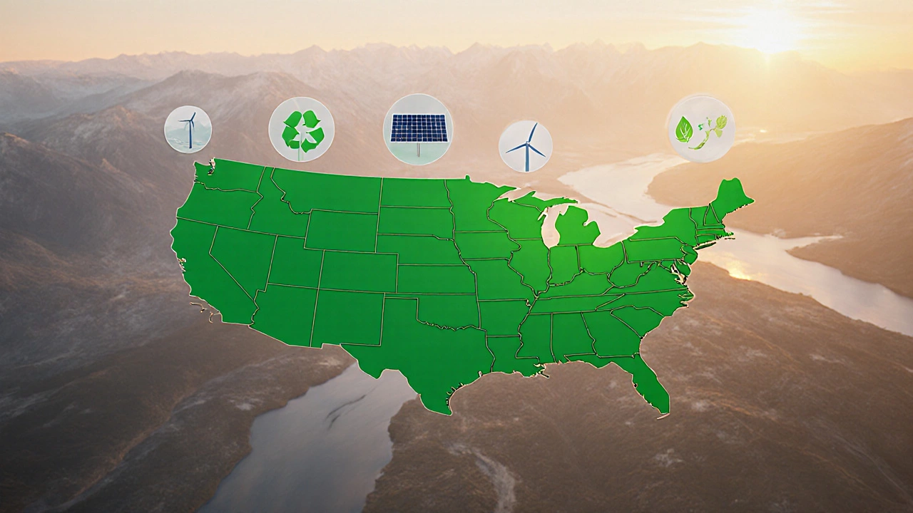 Which State Is the Greenest in the US? 2025 Rankings Revealed