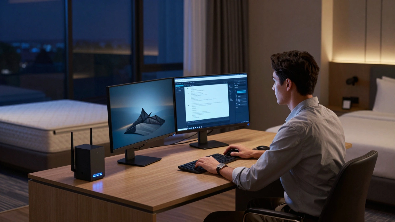 What qualities are required of a business hotel?